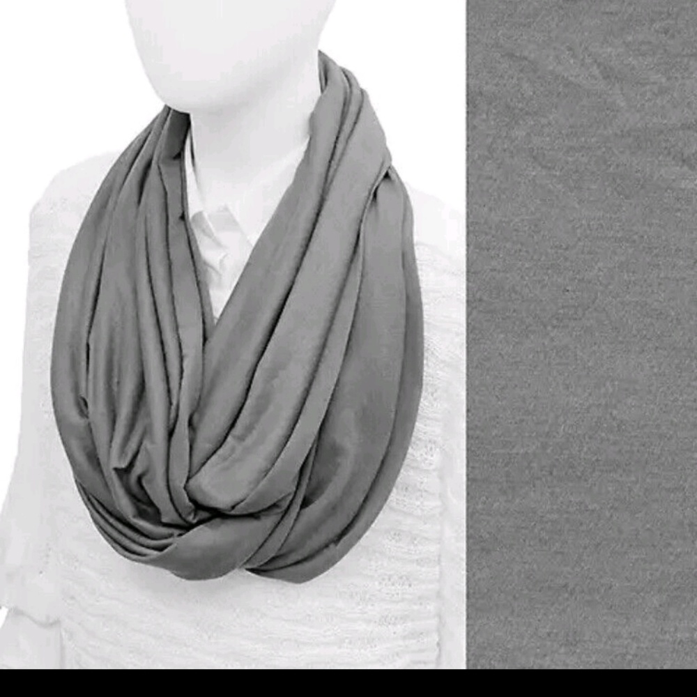 Brand new grey infinity scarf